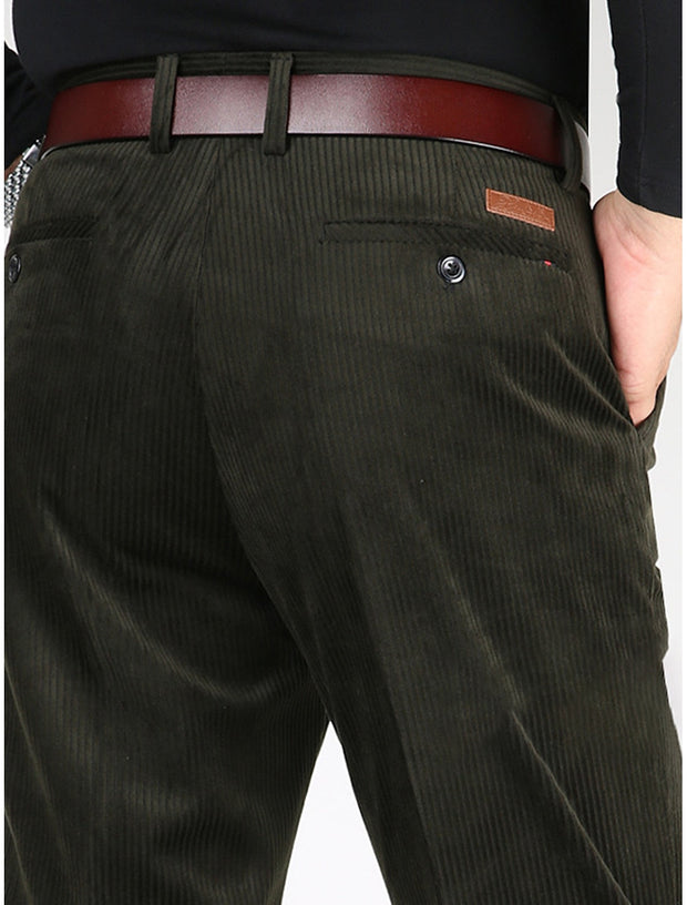 Markus - Pantalon d'été en velours côtelé à la mode avec des poches élégantes