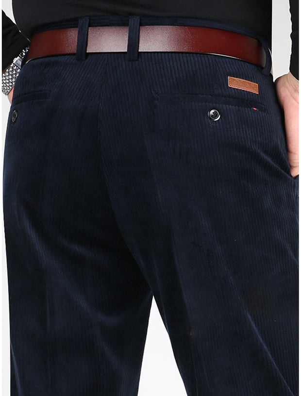 Markus - Pantalon d'été en velours côtelé à la mode avec des poches élégantes