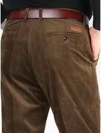 Markus - Pantalon d'été en velours côtelé à la mode avec des poches élégantes