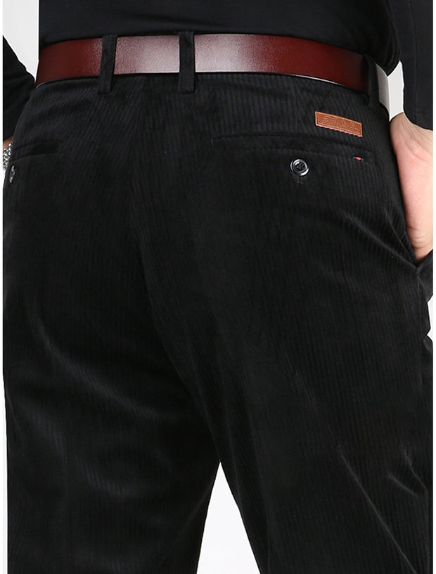 Markus - Pantalon d'été en velours côtelé à la mode avec des poches élégantes