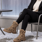 Damenstiefelette mit Druckeffekt - Irvane