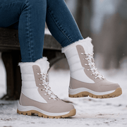 Beige Weiß