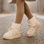 Gepolsterte Stiefel mit Plateausohle - Melvine