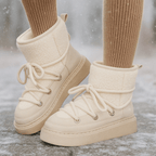 Gepolsterte Stiefel mit Plateausohle - Melvine