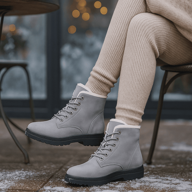 Bottines pour femmes avec effet peluche - Lirenne