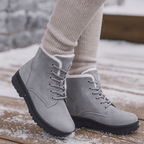 Damen-Stiefeletten mit Plüsch-Effekt - Lirenne