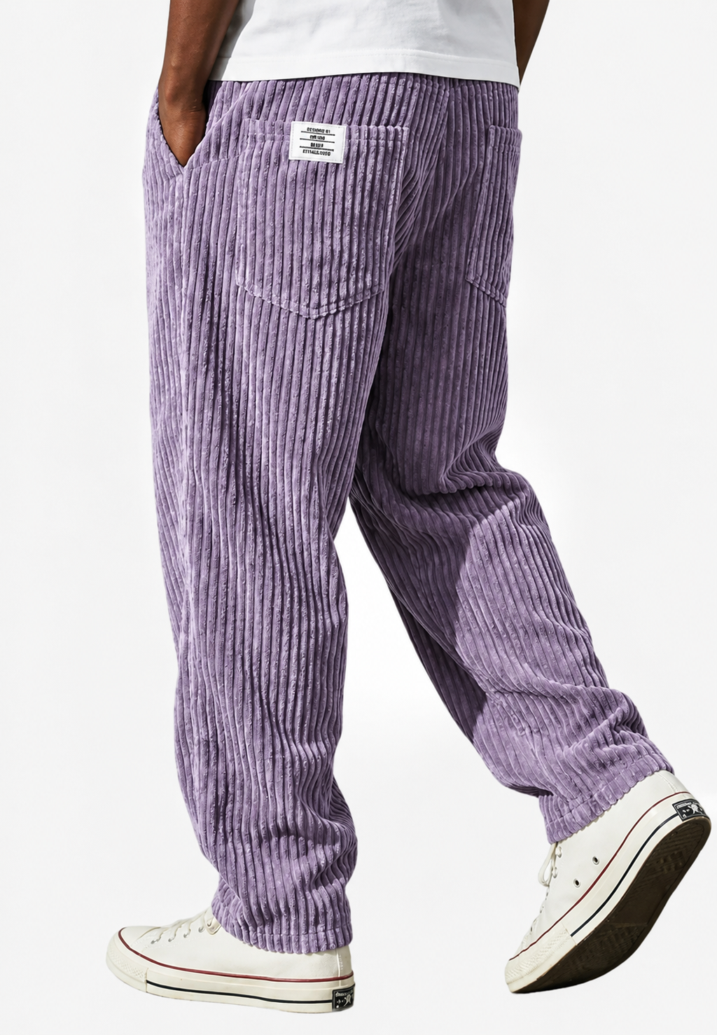 Herren-Cordhose in lockerer Passform mit Taschen – Bastian
