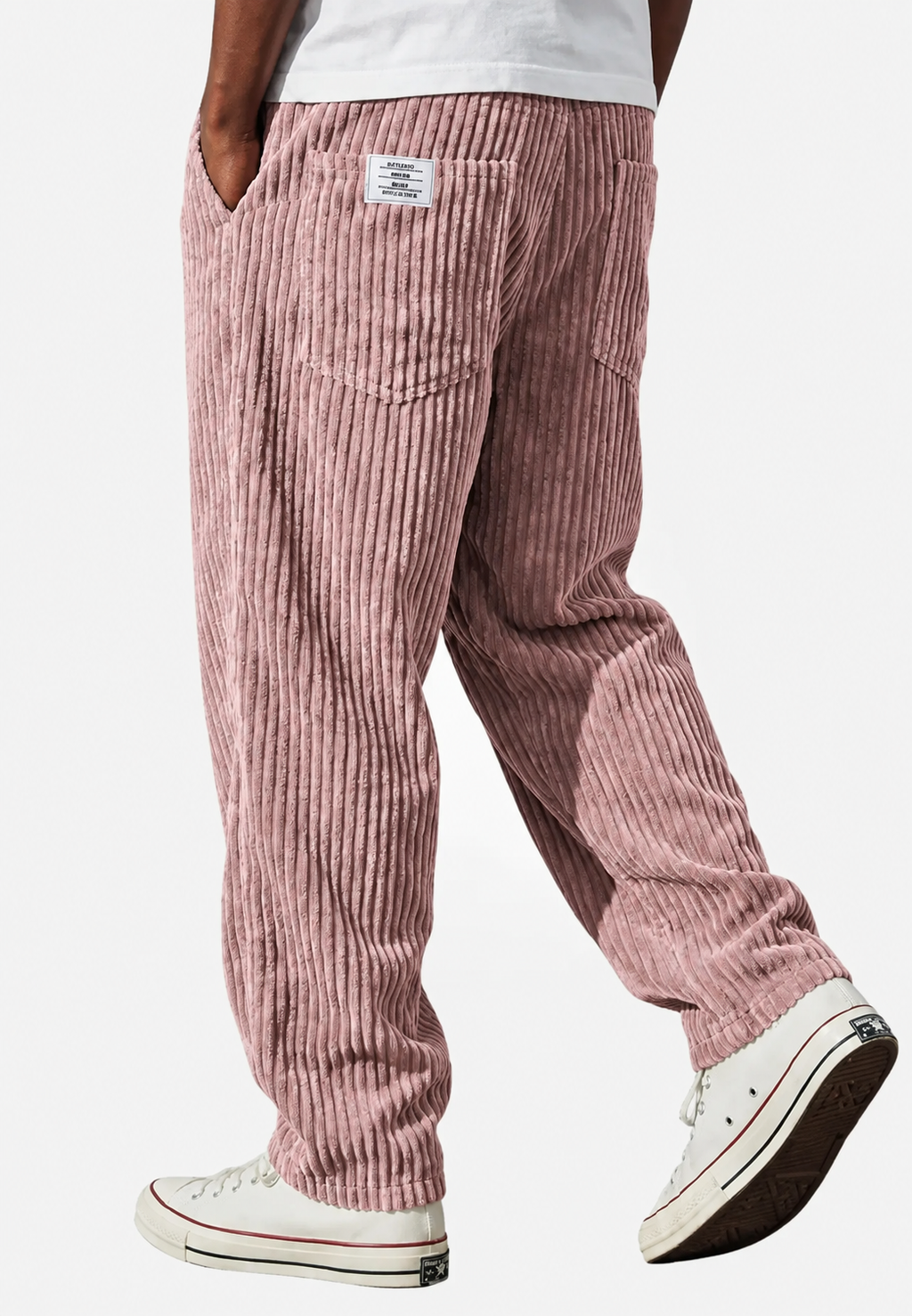 Herren-Cordhose in lockerer Passform mit Taschen – Bastian