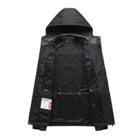 Parka Homme ForceHiver - Vert Militaire Coupe-Vent