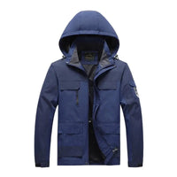 Parka Homme ForceHiver - Vert Militaire Coupe-Vent