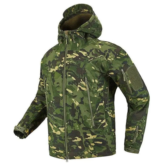 Parka Militaire Imprimée - Stylé et Chaud pour Hiver