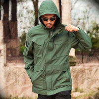 Élégance Authentique - Parka Militaire Armée Américaine
