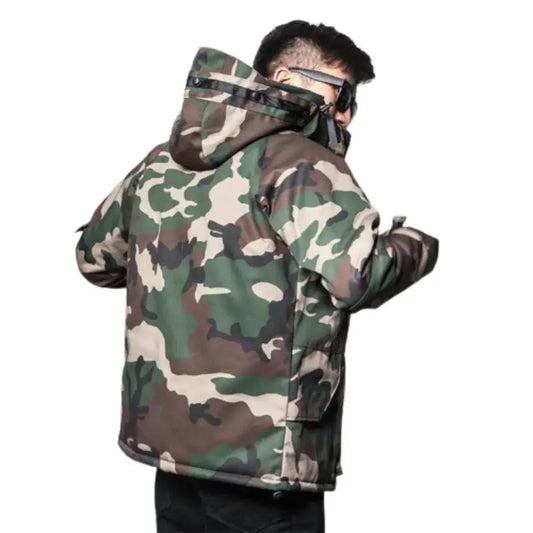 Parka Tactique Élégante - Affirmez Votre Style en Hiver