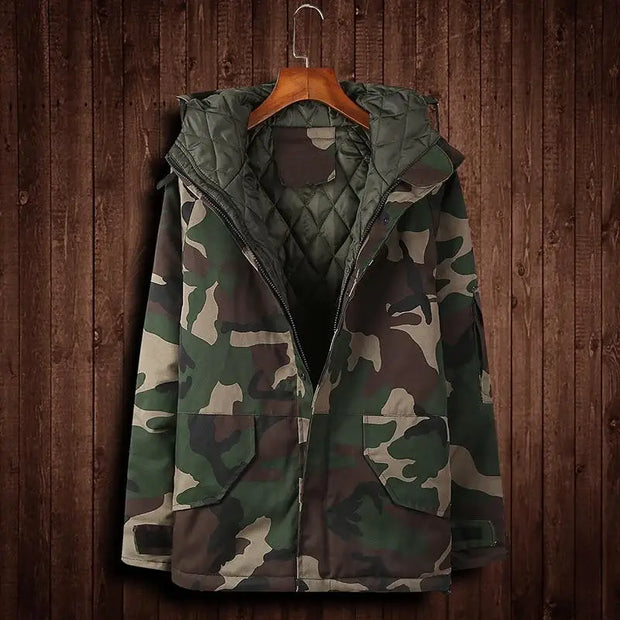 Parka Tactique Élégante - Affirmez Votre Style en Hiver