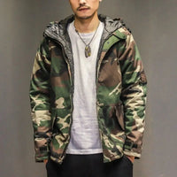 Parka Tactique Élégante - Affirmez Votre Style en Hiver