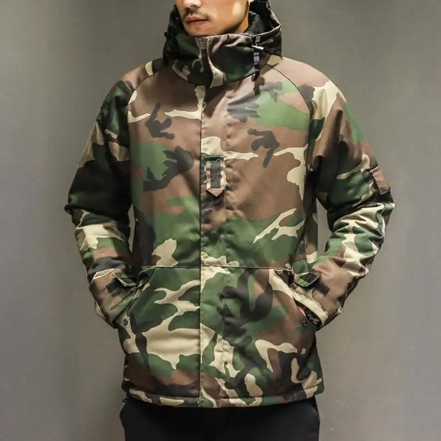 Parka Tactique Élégante - Affirmez Votre Style en Hiver