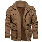 Thermojacke ÉléganceHiver: Wärme und Stil Multipockets