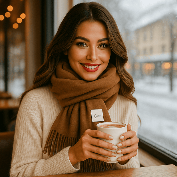 Winter-Wickeltuch für Frauen - Merial