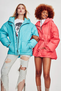 Doudoune Femme Ceinturée "Street Chic"