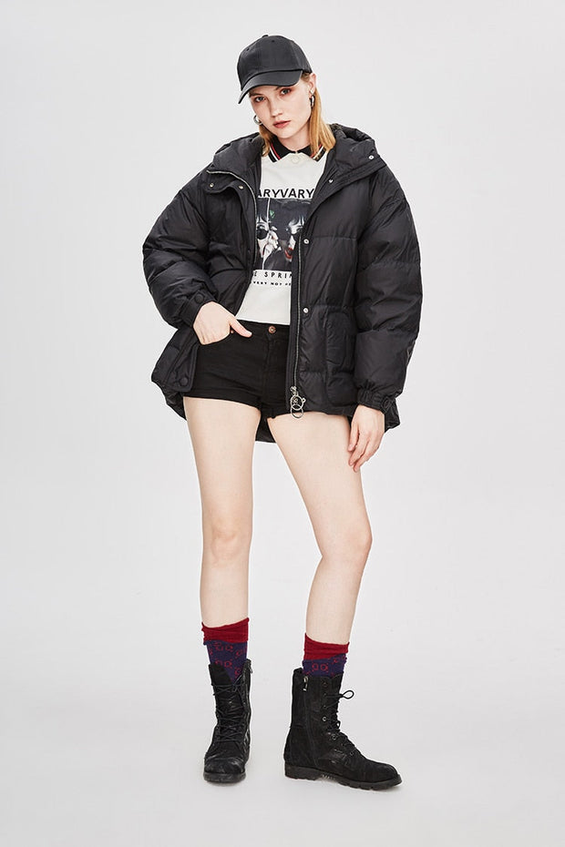 Doudoune Femme Ceinturée "Street Chic"