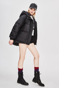 Doudoune Femme Ceinturée "Street Chic"