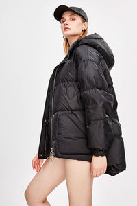 Doudoune Femme Ceinturée "Street Chic"
