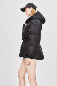 Doudoune Femme Ceinturée "Street Chic"