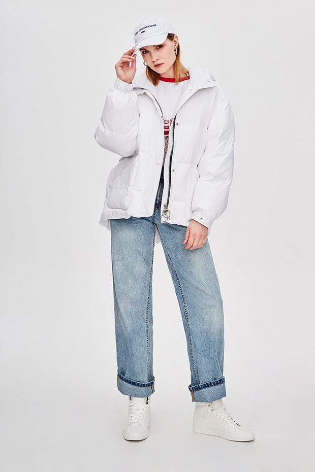 Doudoune Femme Ceinturée "Street Chic"