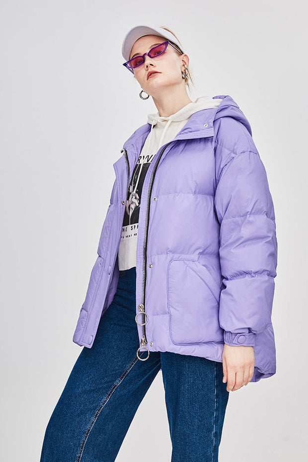 Doudoune Femme Ceinturée "Street Chic"