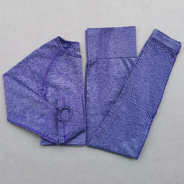 Top crop sans couture et leggings - Filipa