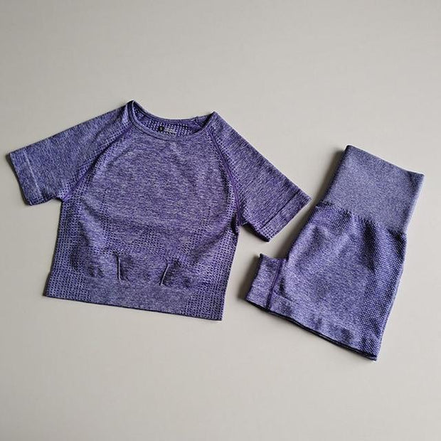 Top crop sans couture et leggings - Filipa