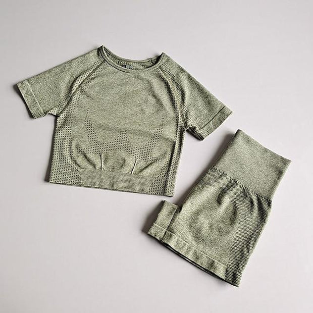 Top crop sans couture et leggings - Filipa