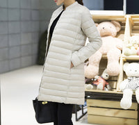 Doudoune Longue à Capuche "Ultra Light Femme