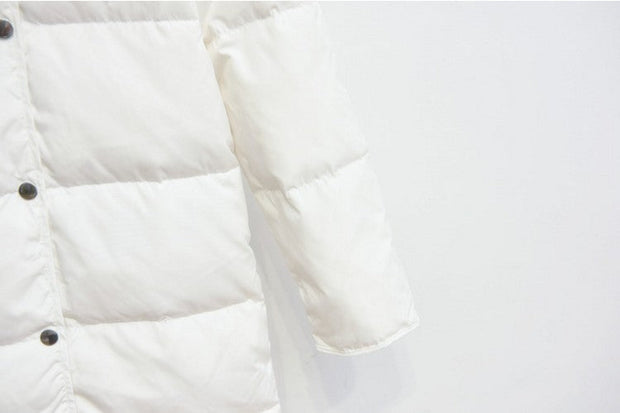 Arctic Luxe - Doudoune Élégante Longue