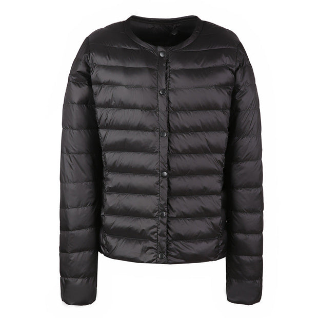 Doudoune Compacte Sans Col "Elegance Essential"