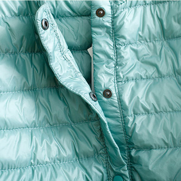 Doudoune Compacte Sans Col "Elegance Essential"