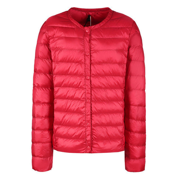 Doudoune Compacte Sans Col "Elegance Essential"