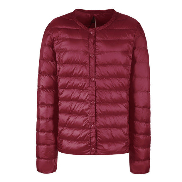Doudoune Compacte Sans Col "Elegance Essential"