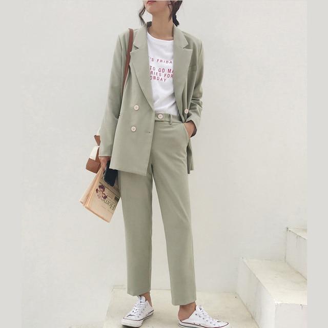Adrianna - Vintage-Blazer mit Hose