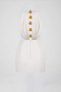Rebecca - Mini robe dos nu