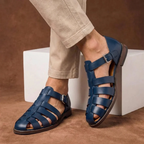 Elegante Herrensandalen mit Riemen und Schnalle – Lennard
