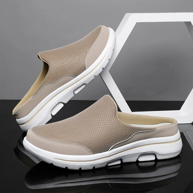Sabots homme orthopédiques semelle matelassée textile caoutchouc – Valner
