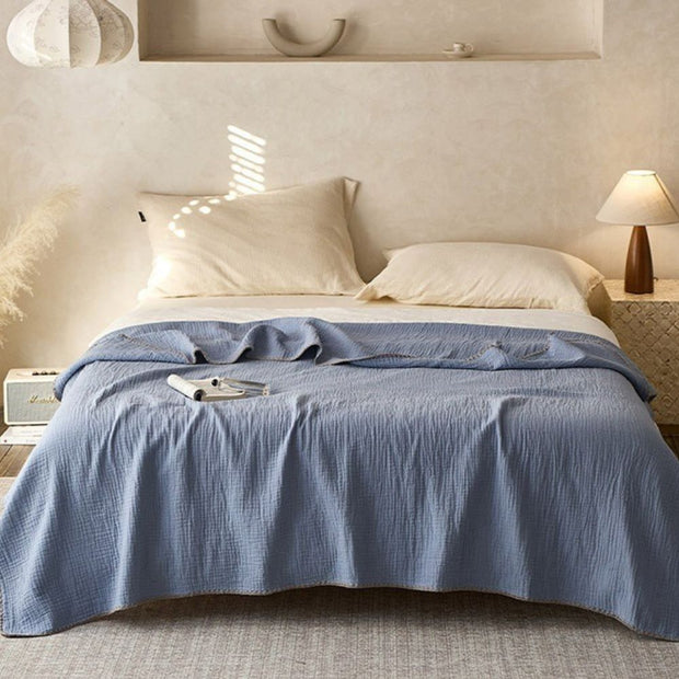 Couverture en mousseline de coton