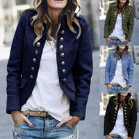 Ronja - Blazer pour femme avec col montant