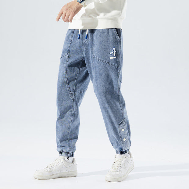 Aaron - Pantalon d'été en denim stylé pour hommes