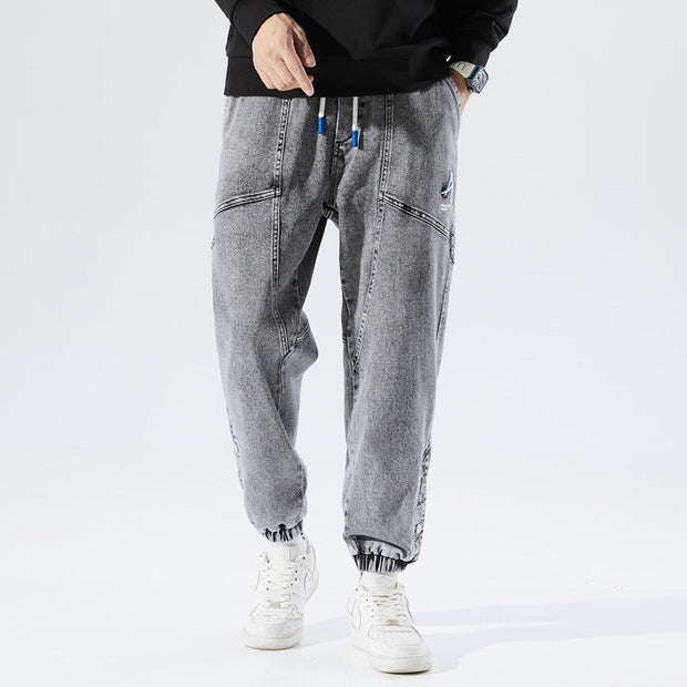 Aaron - Pantalon d'été en denim stylé pour hommes