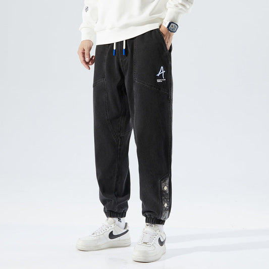 Aaron - Pantalon d'été en denim stylé pour hommes