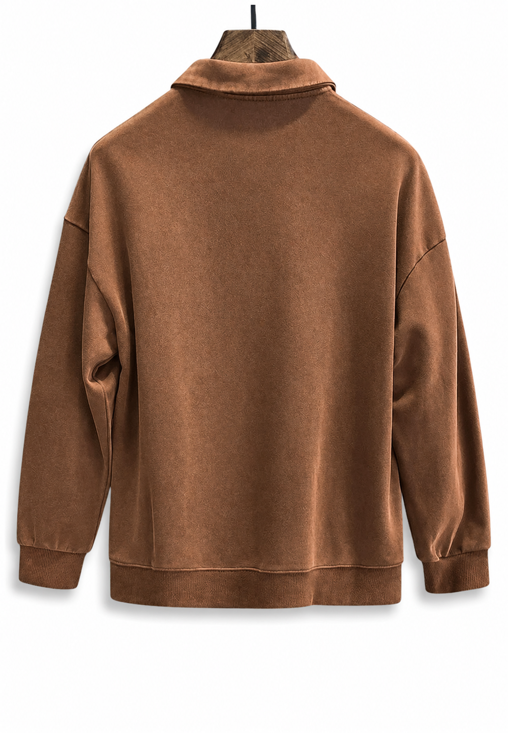 Langärmliges Polohemd mit Washed-Effekt – Dante