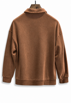 Langärmliges Polohemd mit Washed-Effekt – Dante