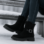 Winterstiefeletten mit seitlicher Schnalle - Loraine